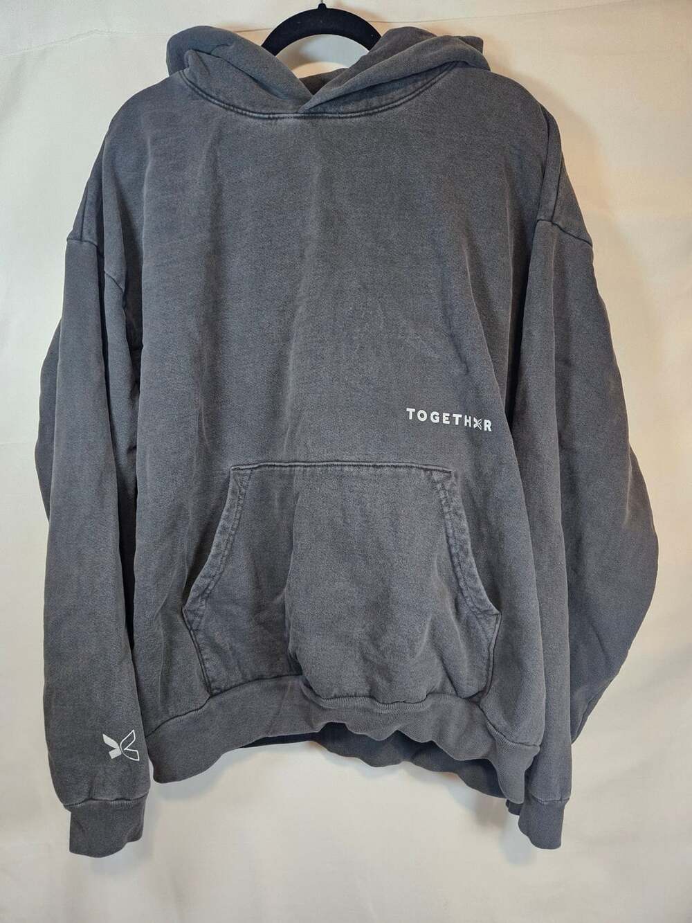 TOGETHERXR Everyone Watches Women's Sports Hoodie Size XXL Gray Heavyweight